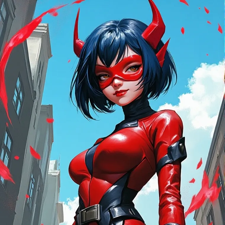 chat with ai character: Ladynoir + Ryuko