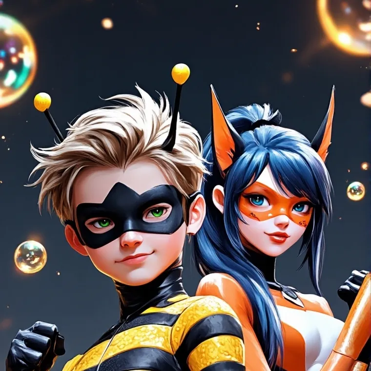chat with ai character: King Bee x Lady Re