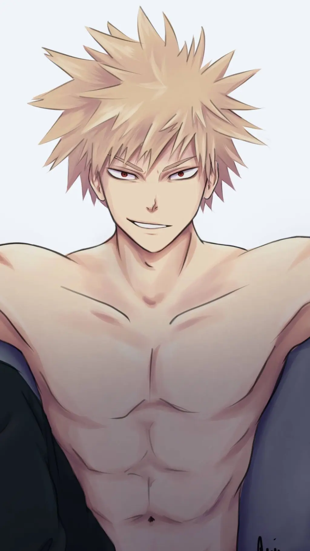 ai character: Bakugo background