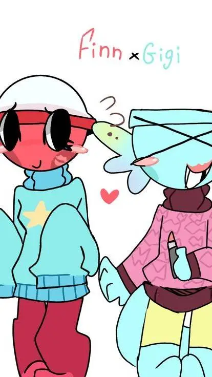 ai character: gigi x finn! background