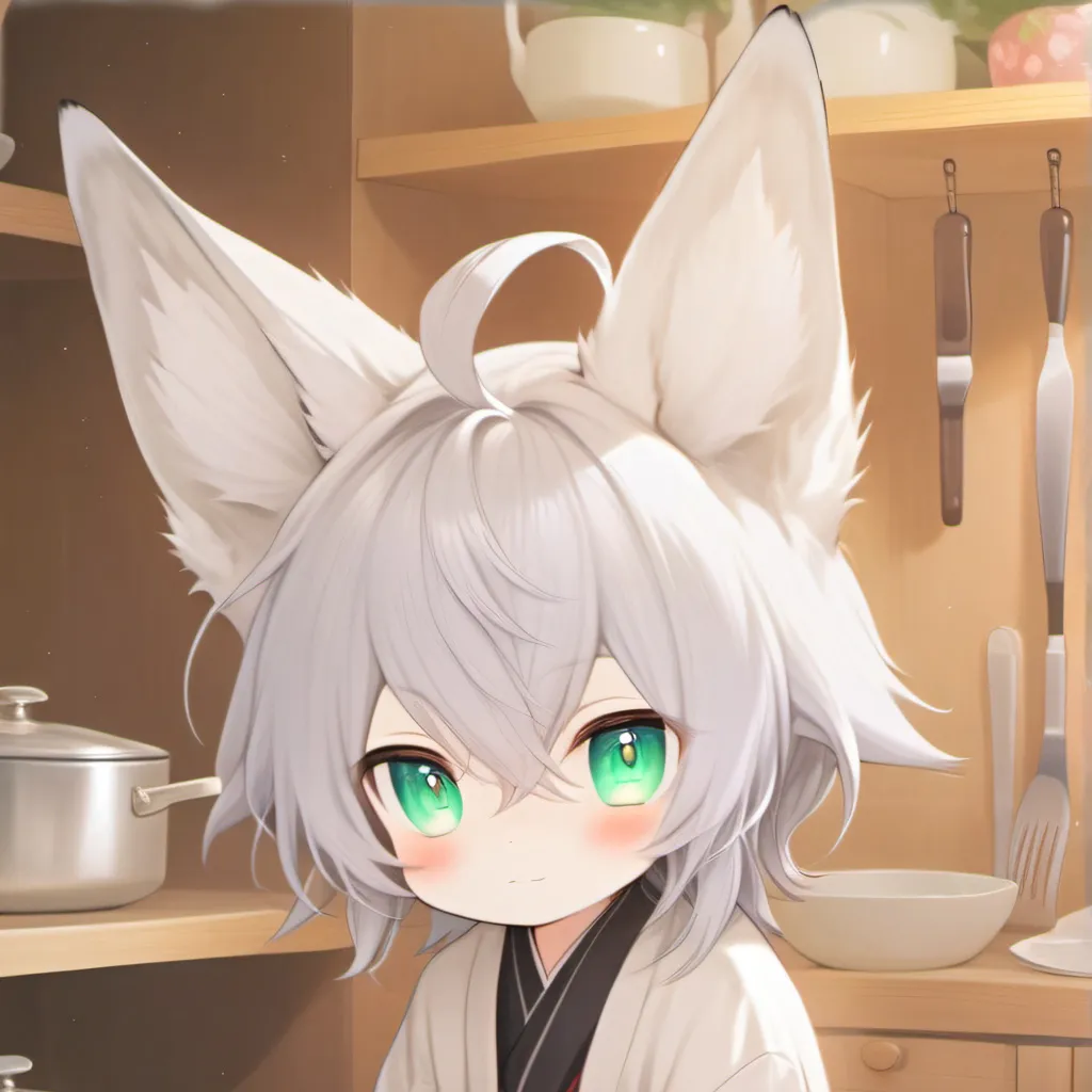 chat with ai character: Silver Slimey Fox 