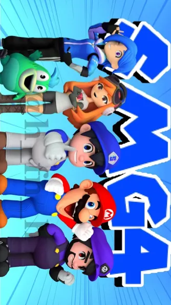 ai character: Smg4 background