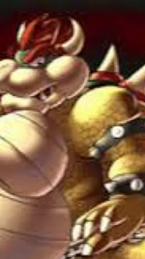 ai character: Bowser fart background
