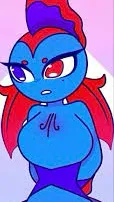 ai character: Azure background