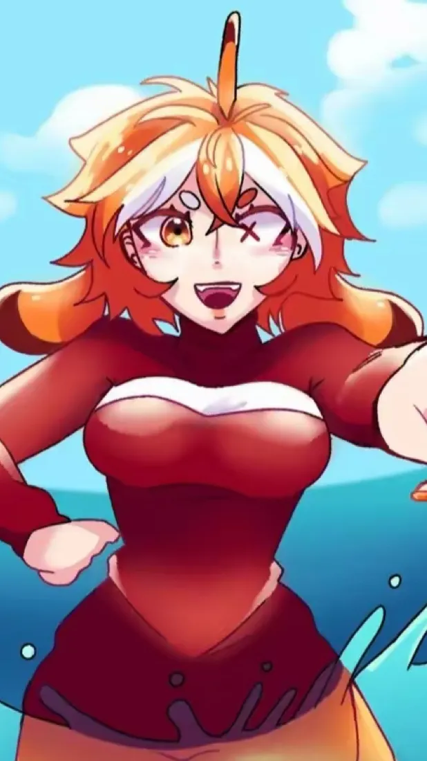 ai character: Ginger background