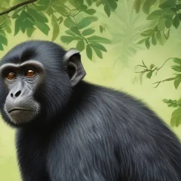 chat with ai character: black monkey
