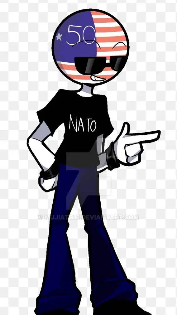 ai character: usa countryhuman background