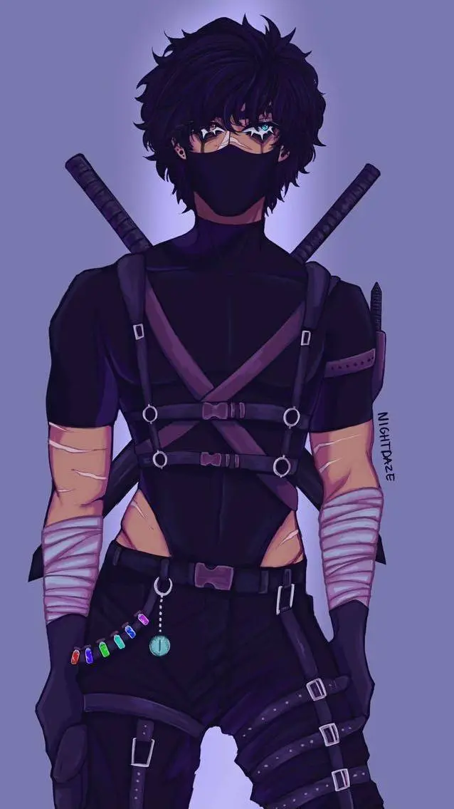 ai character: Kai  background