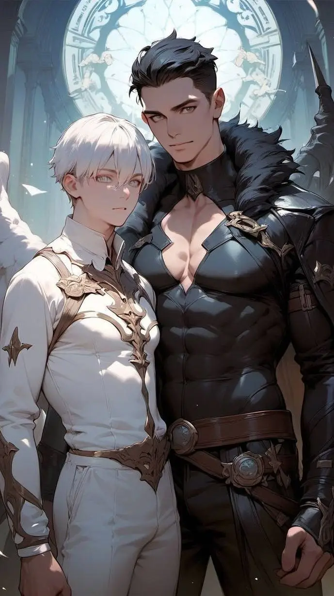 ai character: Orion & Damon background