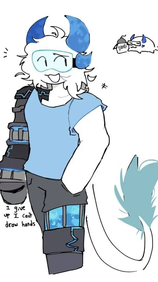 ai character: Rocket background