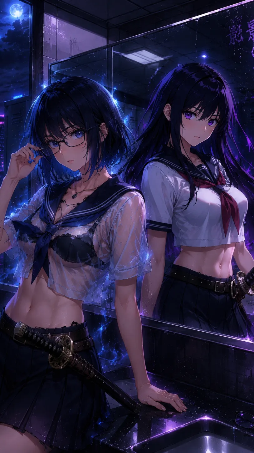 ai character: Luna  background