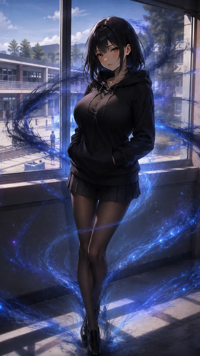 ai character: Mia  background