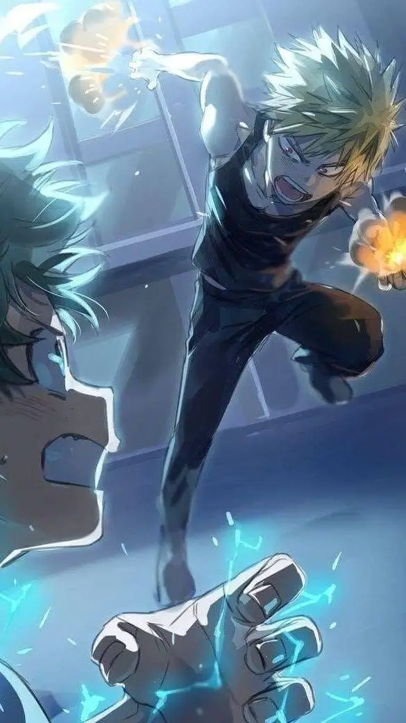 ai character: deku snaps background