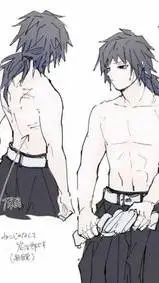 ai character: 💏Giyuu Tomioka ☔ background