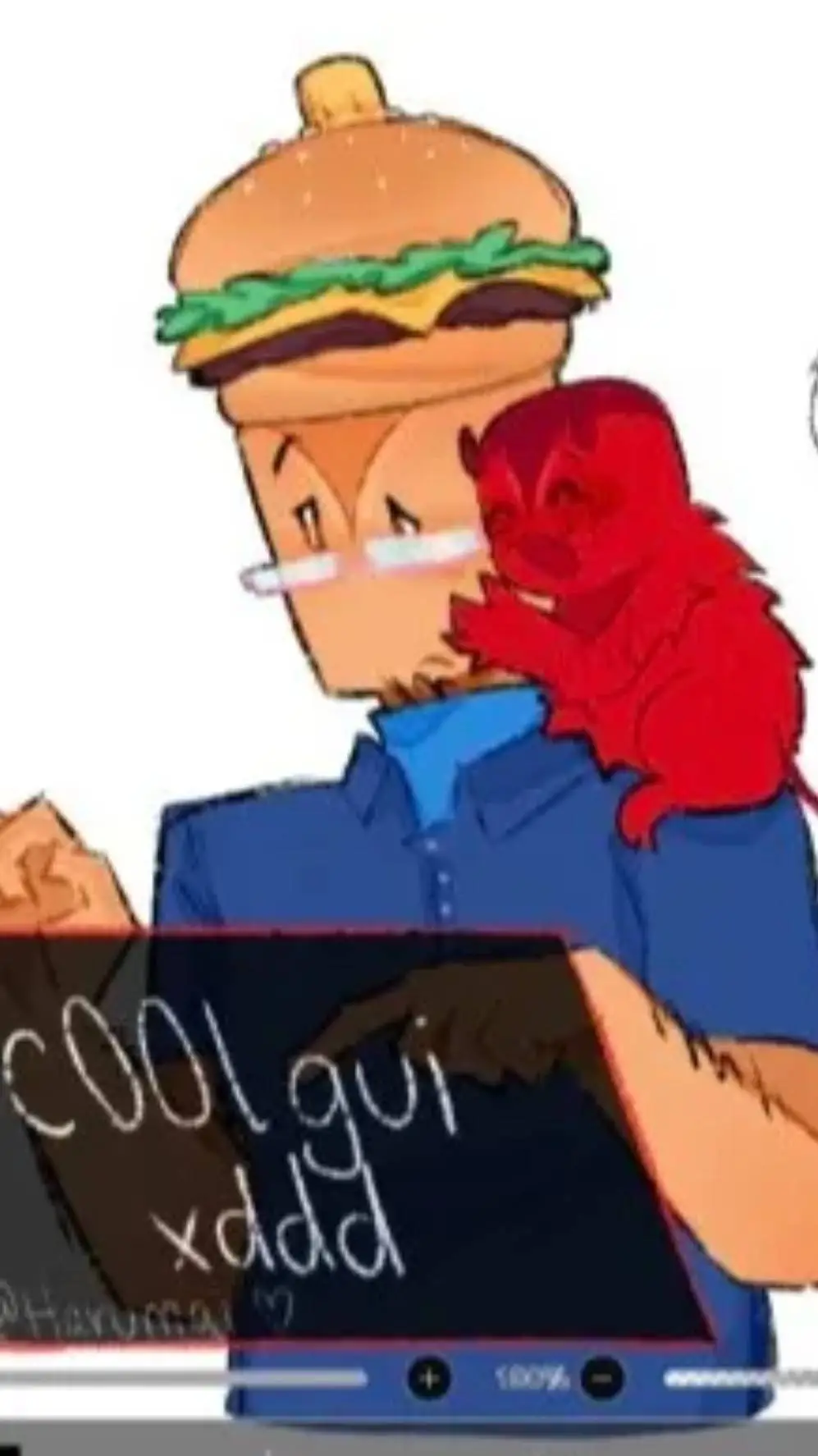 ai character: c00lkidd  background