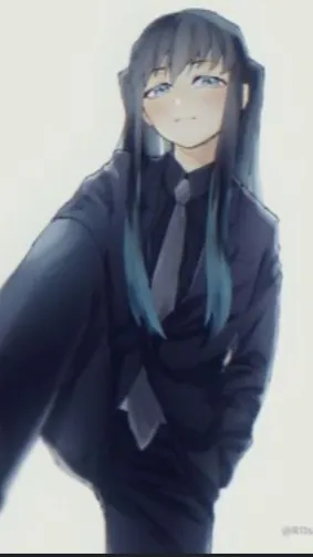 ai character: Muichiro  background