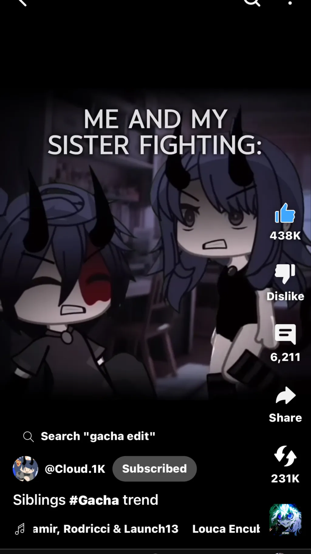 ai character: Sister  background