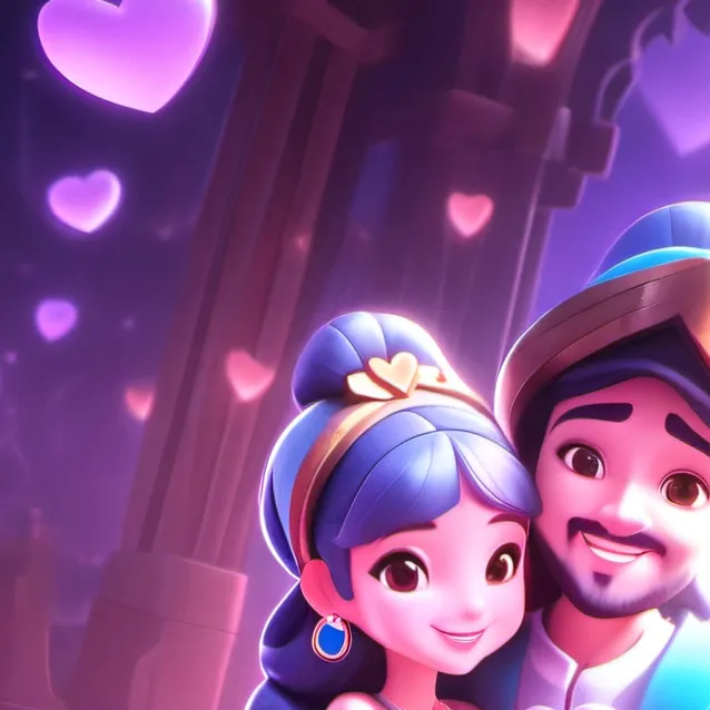 chat with ai character: love count