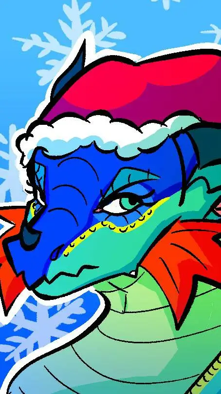 ai character: WOF Xmas (remake) background