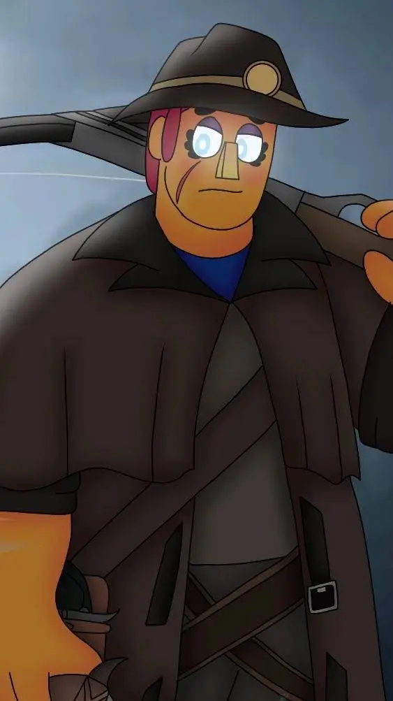 ai character: Eddie Dear-hunter  background