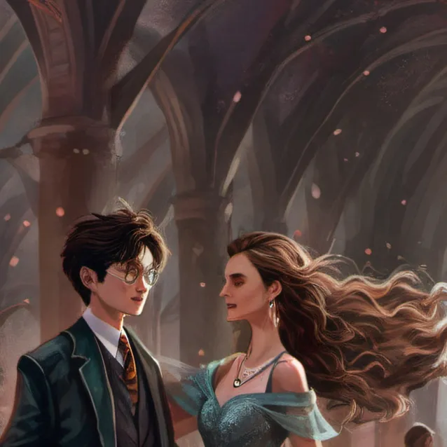 chat with ai character: HP on set