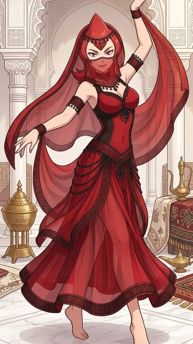 ai character: Atenea background