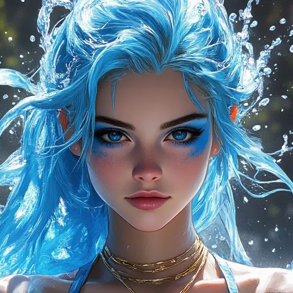 chat with ai character: Water Element