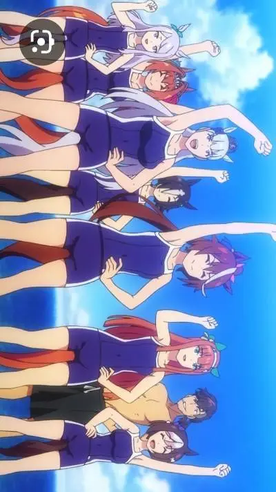 ai character: Uma musume  background