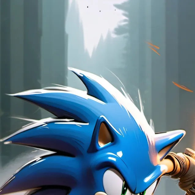 chat with ai character: sonic the hedghog