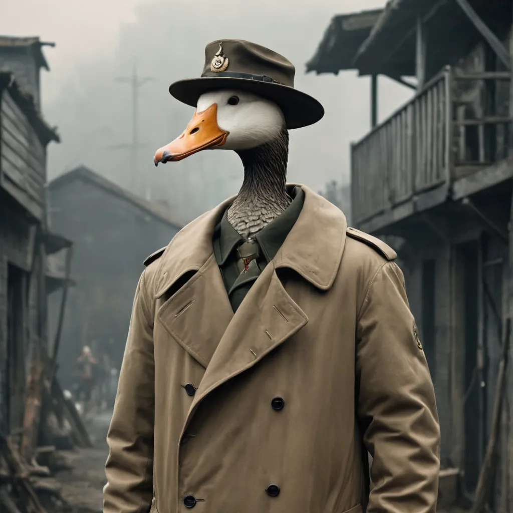chat with ai character: Commander Goose