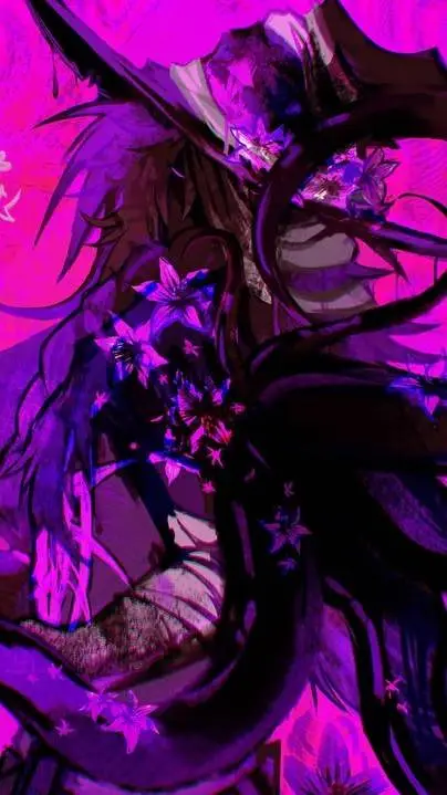 ai character: Azure (?)  background