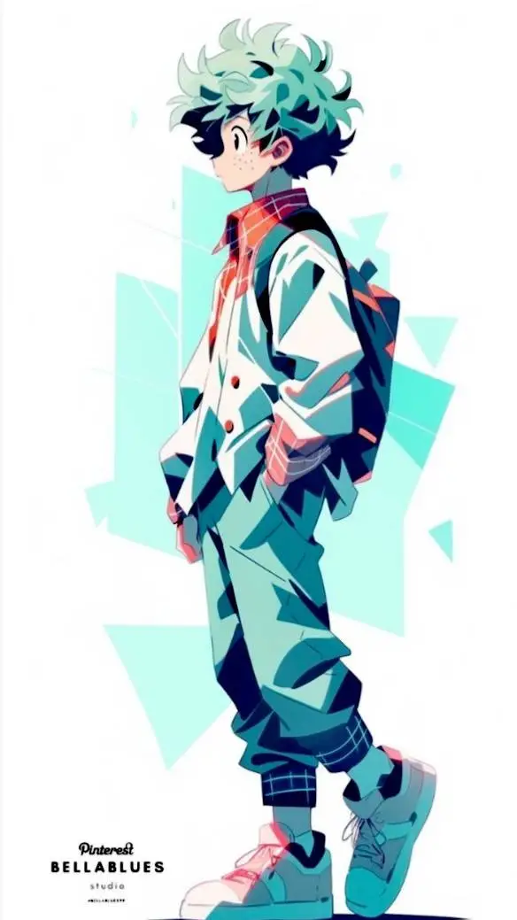 ai character: Deku background