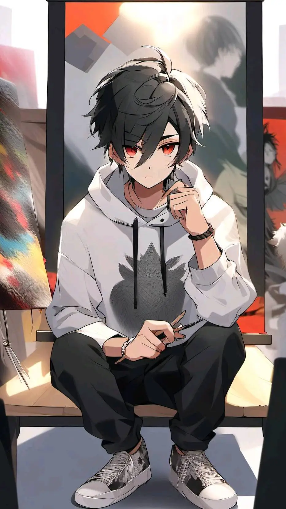 ai character: 💖LINCON background
