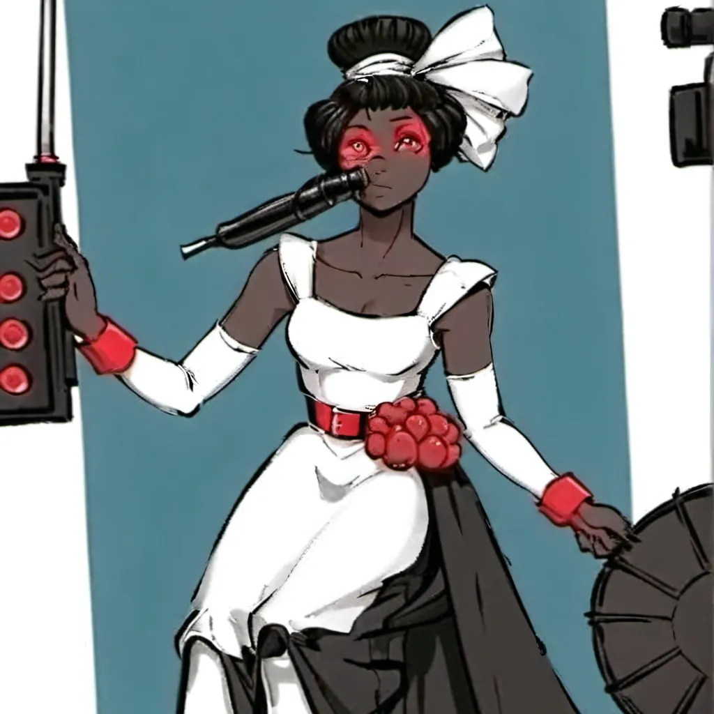 chat with ai character: tv woman sus