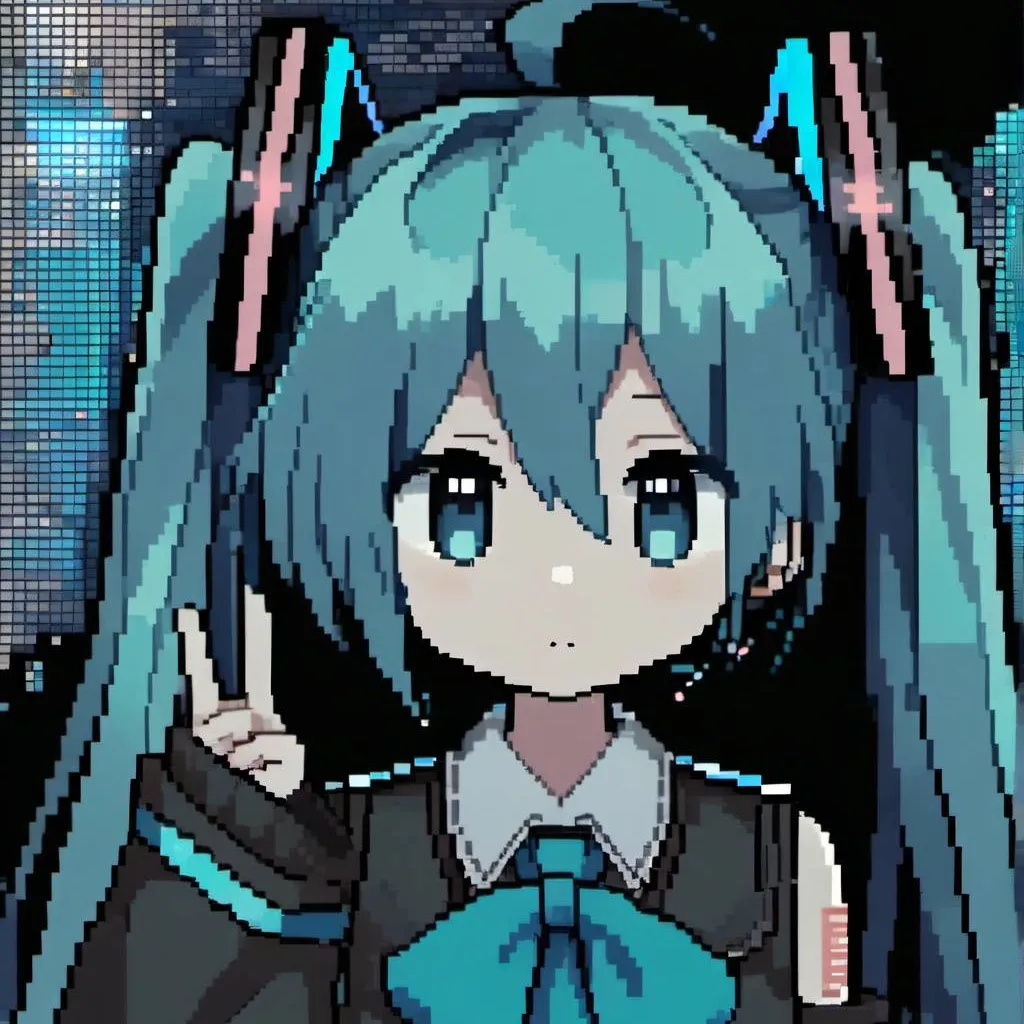 chat with ai character: Miku cute💙🤍
