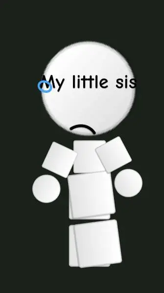 ai character: me and sis background