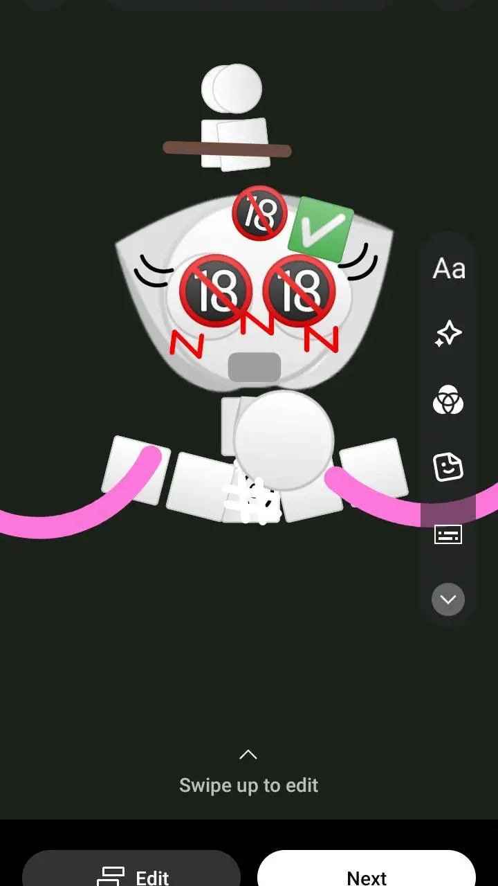 ai character: Heat background