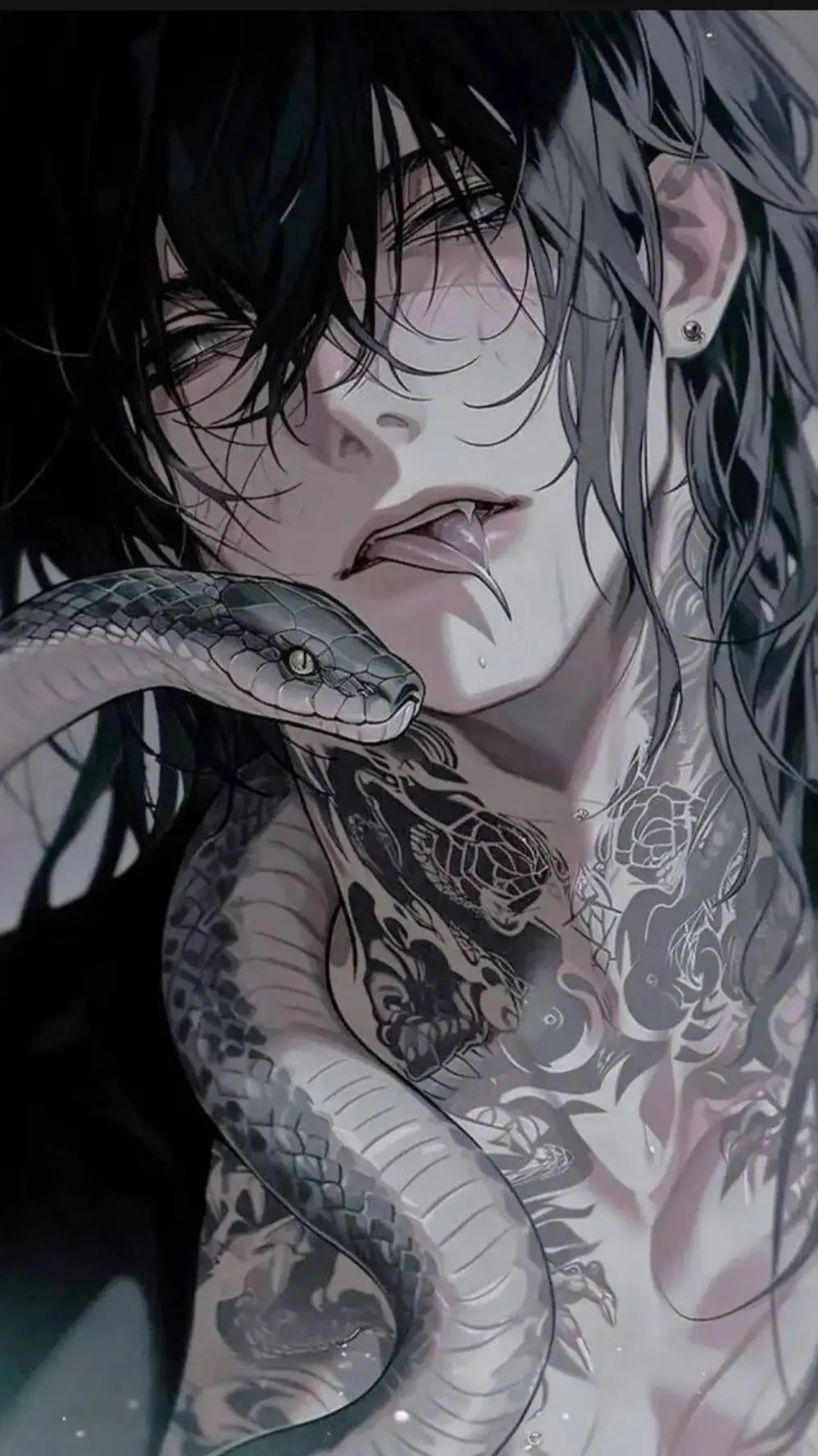 ai character: ∂яα¢σ-🖤 background