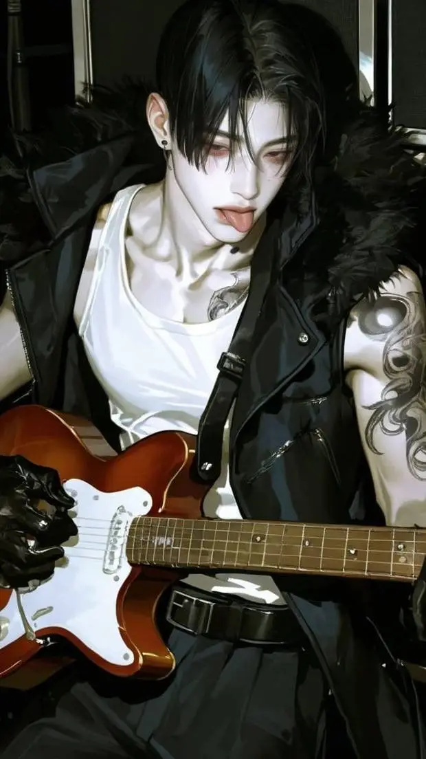 ai character: 🎸- `ᴛᴏɴʏ°™ background