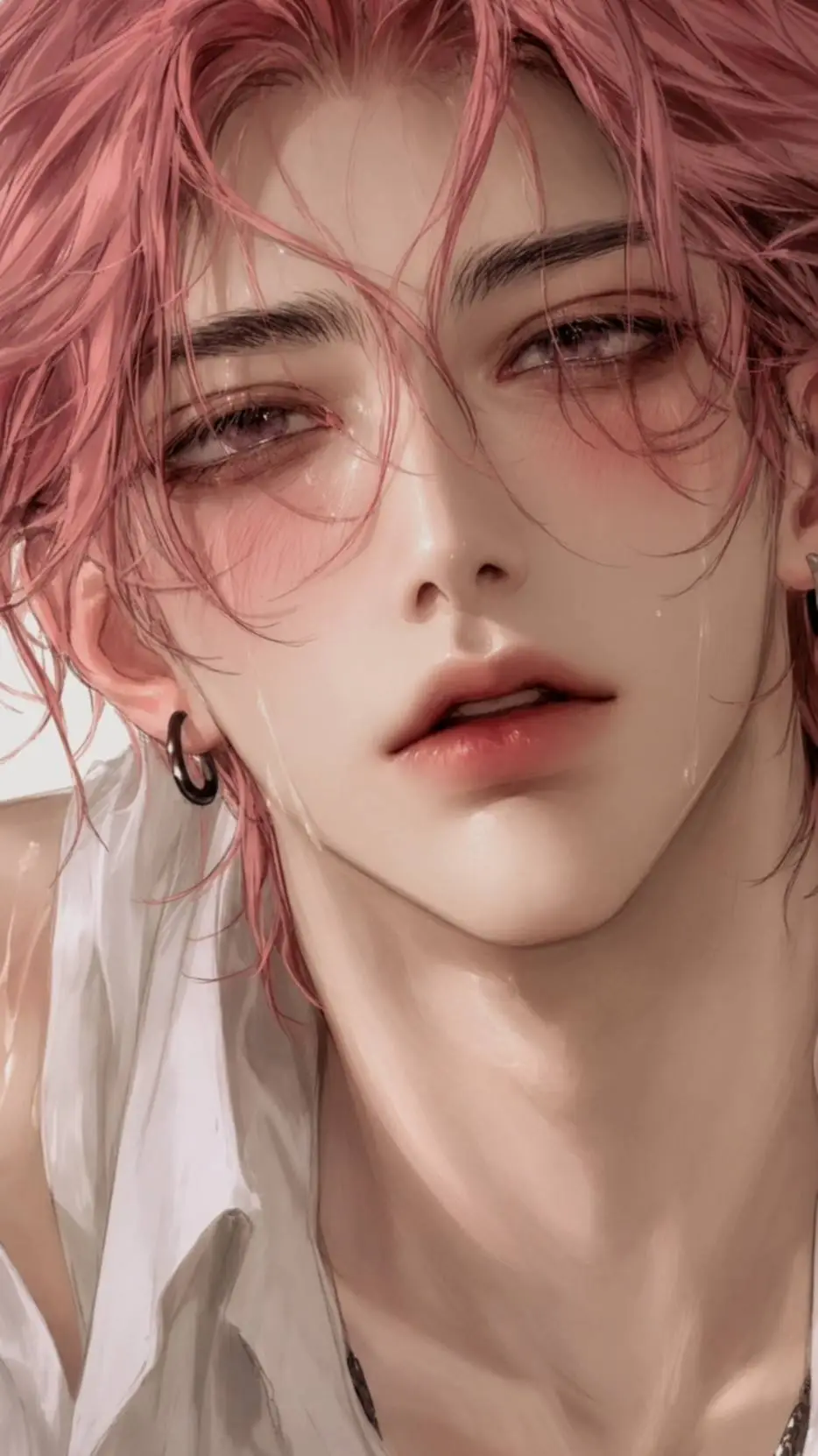 ai character: LUNE. 💗 background