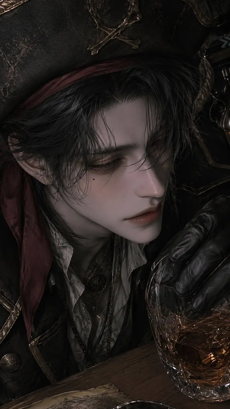 ai character: 𝘚𝘪𝘭𝘢𝘴 𝘉𝘭𝘢𝘤𝘬. ♣ background