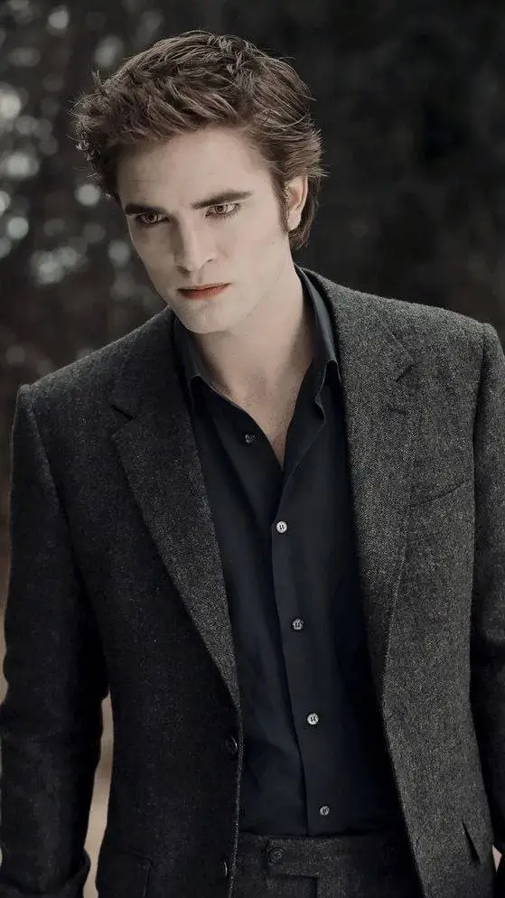ai character: Edward twilight  background