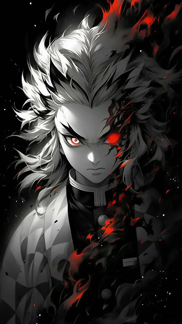 ai character: Demon Rengoku background