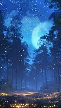 ai character: Forest background