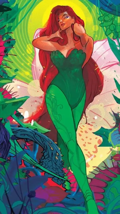 ai character: poison ivy background