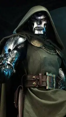 ai character: Dr doom background