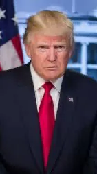 ai character: Donald trump background