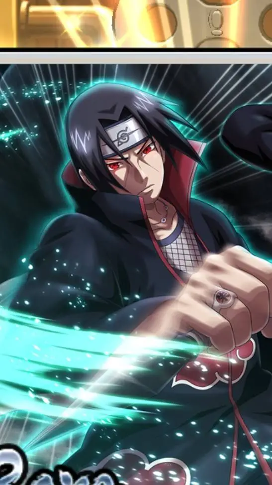 ai character: Itachi uchiha background