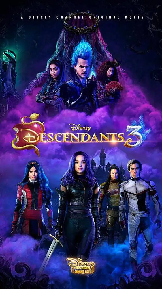 ai character: Descendants 3 background