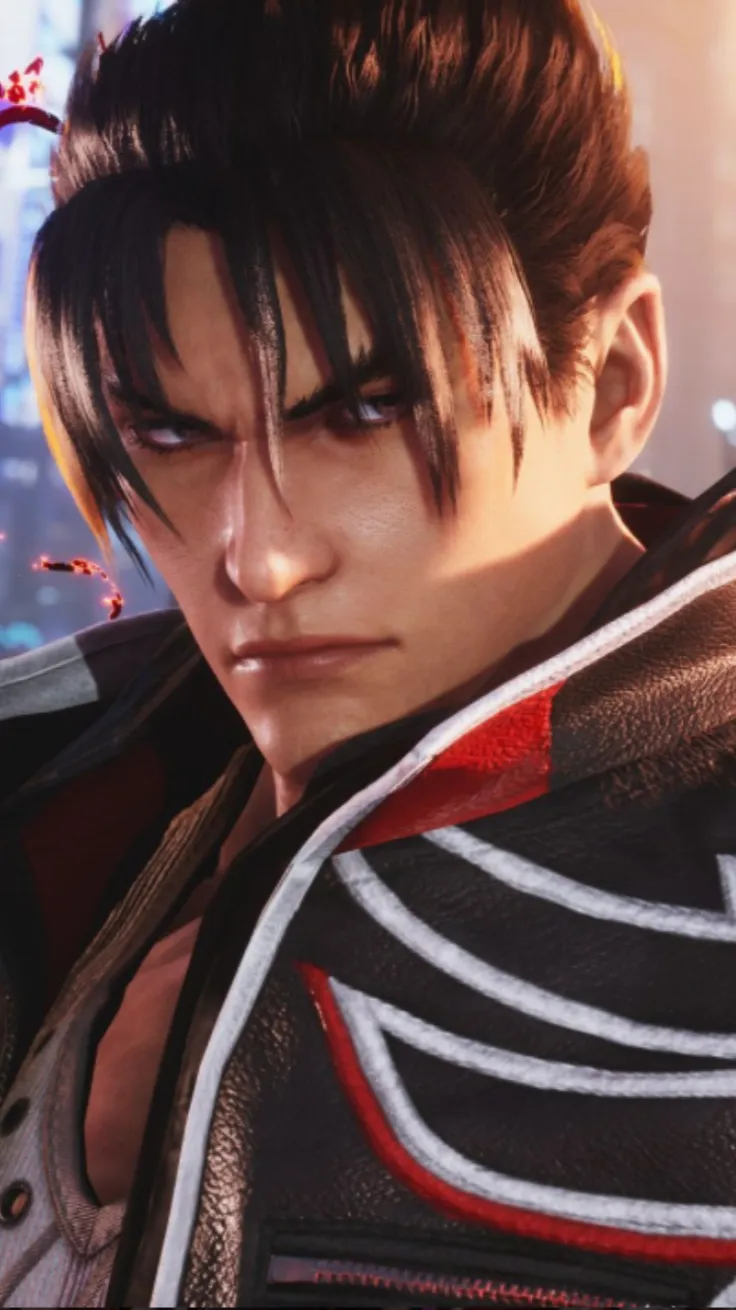 ai character: Jin Kazama background